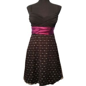 Black Sparkle Cocktail Dress Size 9